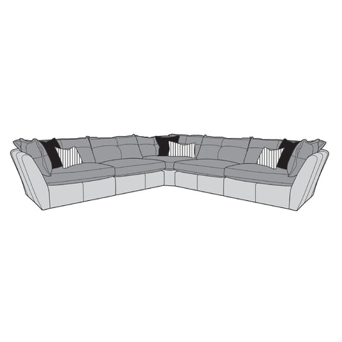 Ziggy Mix Sofa - 3 Corner 3