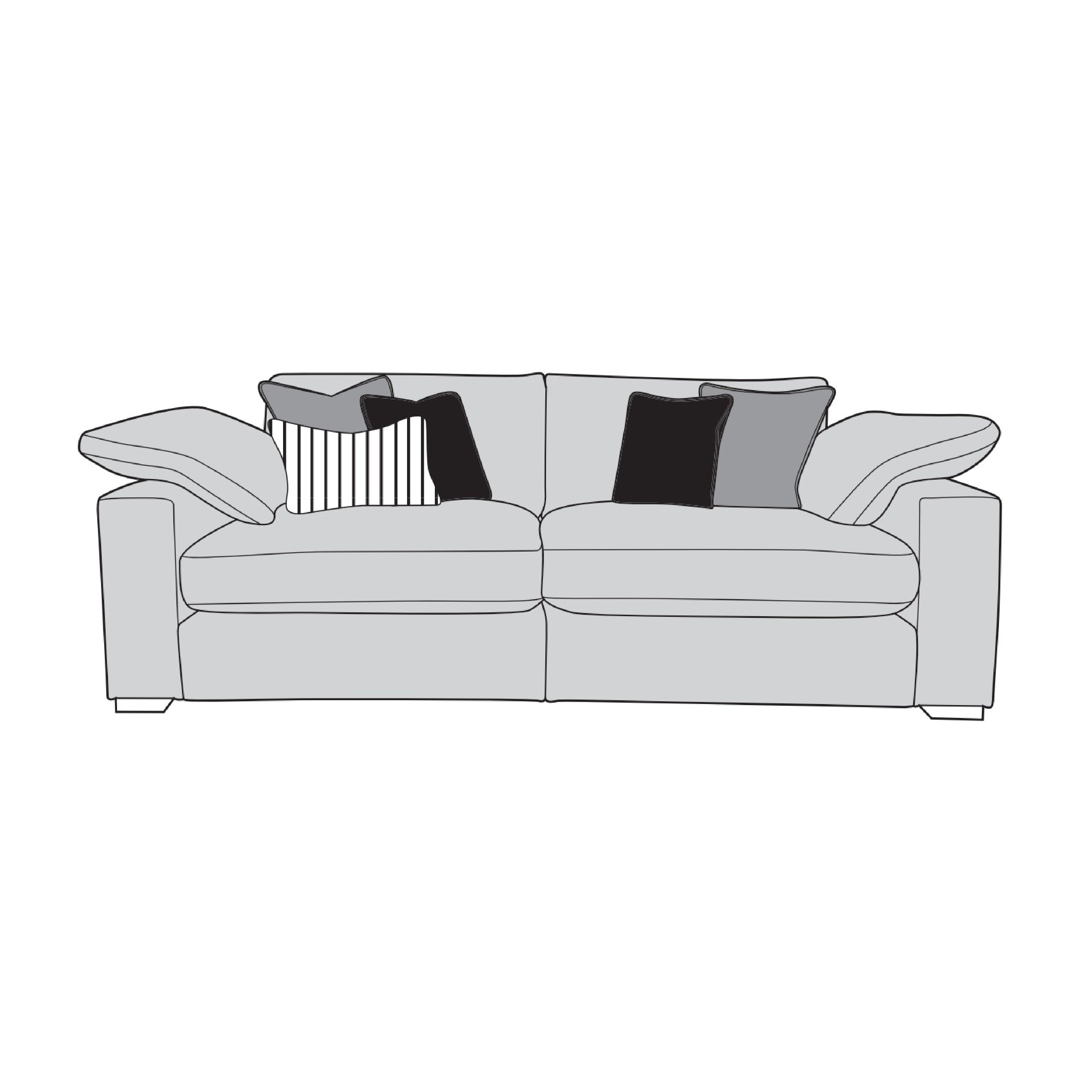 Benz Sofa - 3 Seater Modular