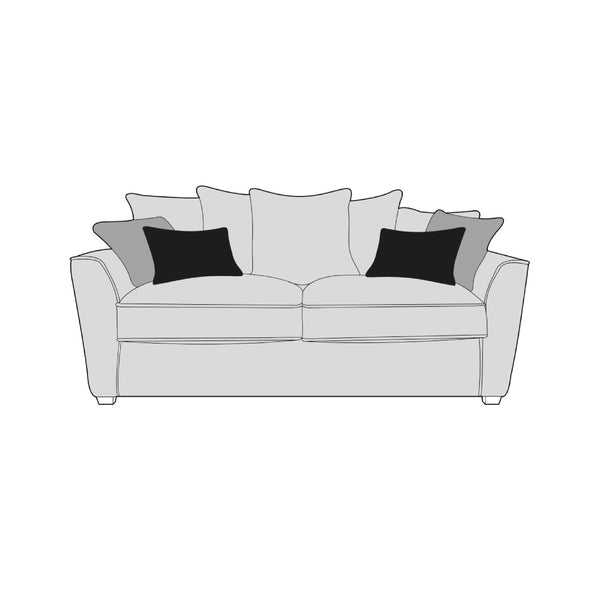Caspian Sofa - 3 Seater (Pillow Back)