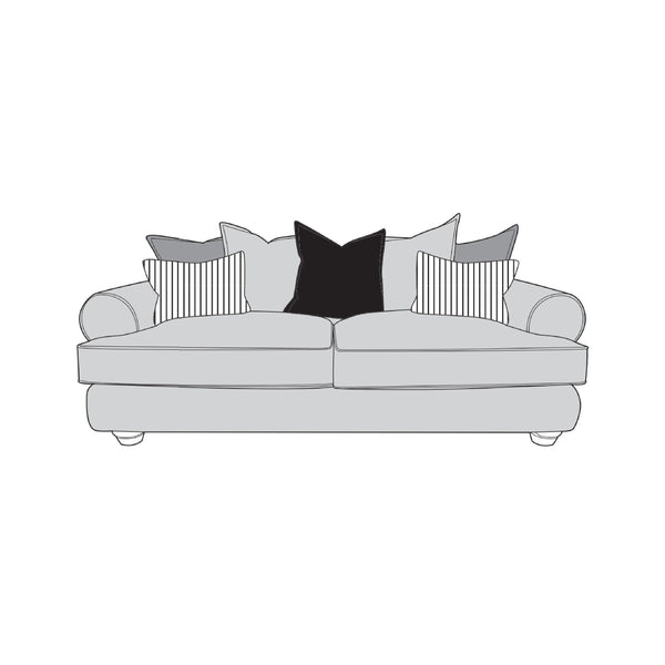 Viscount Sofa - 3 Seater (Pillow Back)