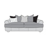 Viscount Mix Sofa - 3 Seater (Pillow Back)