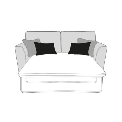 Caspian Sofa - 3 Seater Sofa Bed With Deluxe Mattress (Standard Back)