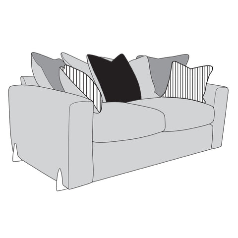 Axel Sofa - 3 Seater (Pillow Back)