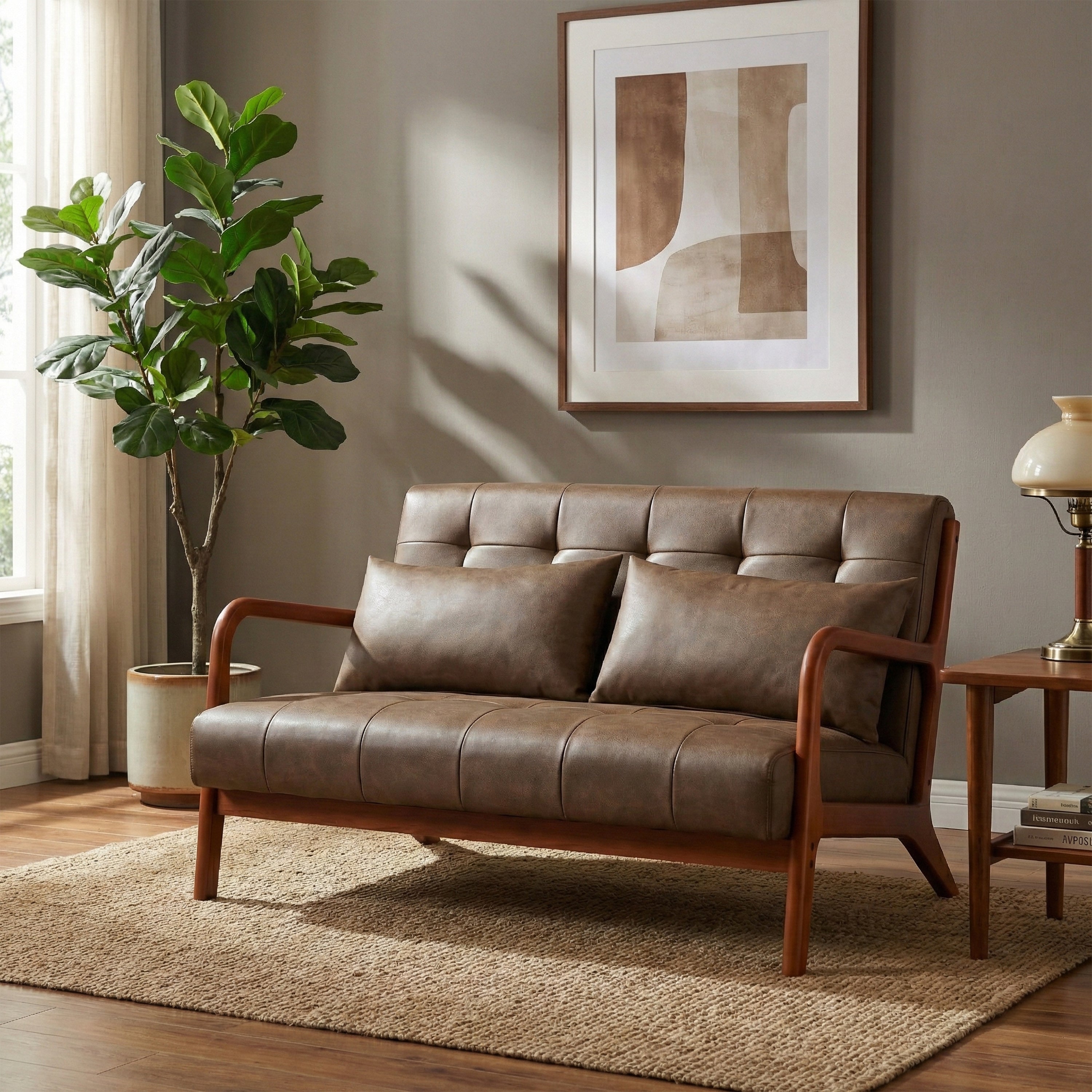 Juniper Small Sofa - Brown
