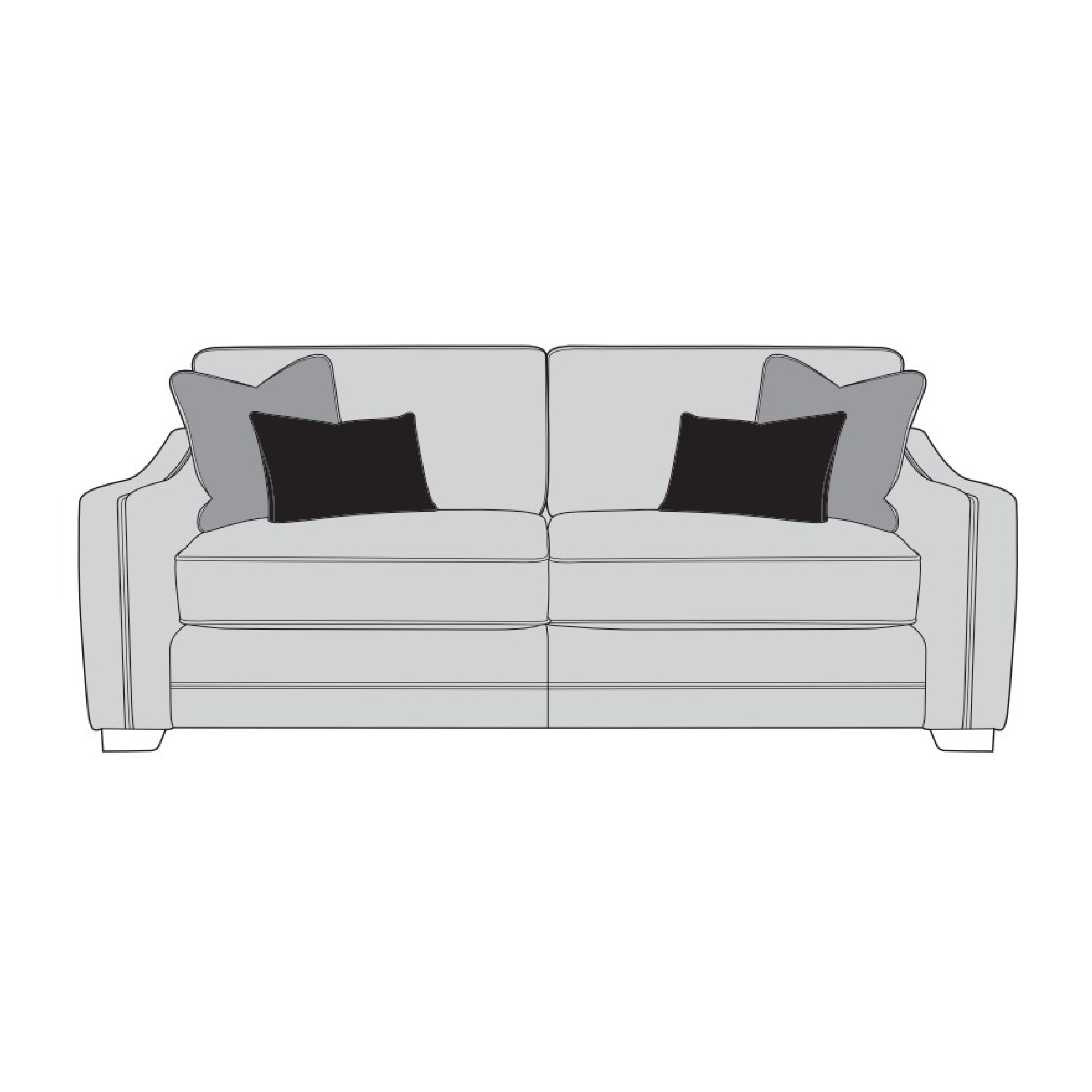 Evie Sofa - 4 Seater Modular Sofa