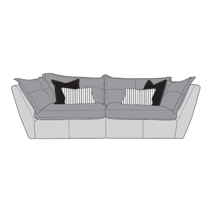 Ziggy Mix Sofa - 4 Seater Modular