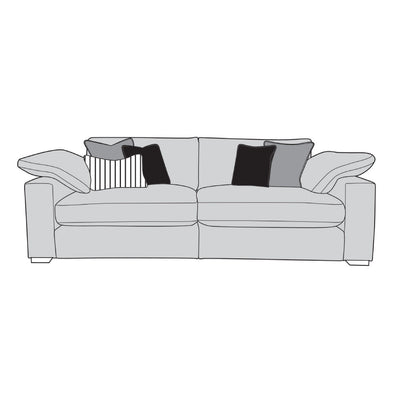 Benz Sofa - 4 Seater Modular
