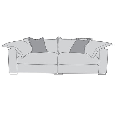 Lennox Sofa - 4 Seater Modular