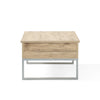 Lift-Top Laptop Coffee Table - Oak Effect