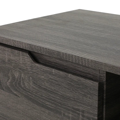 Smoked Grey Oak Effect TV Unit - Standard