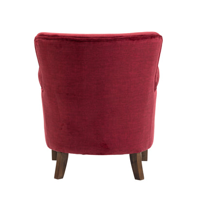 Harlow Accent Arm Chair - Bordeaux