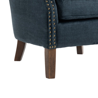 Harlow Accent Arm Chair - Deep Ocean