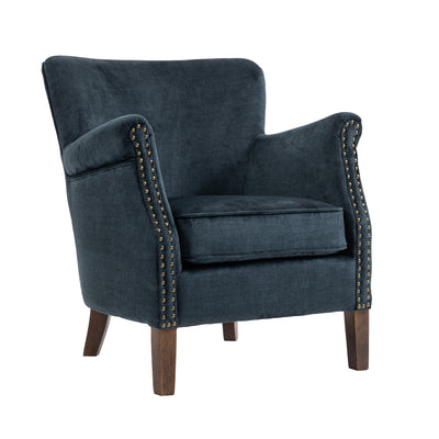 Harlow Accent Arm Chair - Deep Ocean