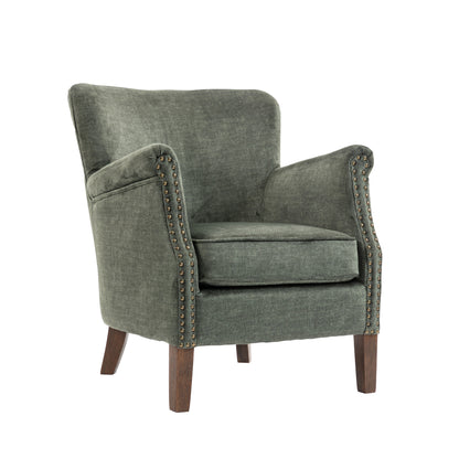 Harlow Accent Arm Chair - Winter Moss