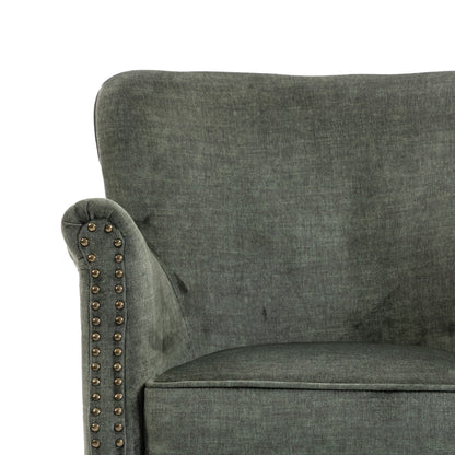 Harlow Accent Arm Chair - Winter Moss