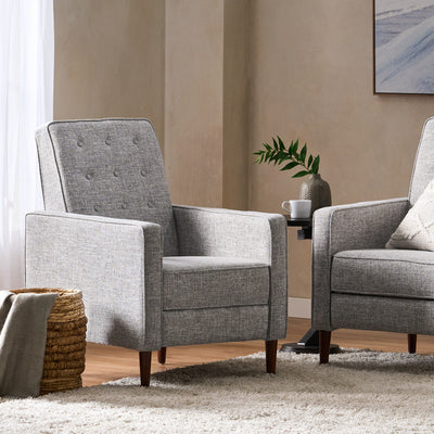 Reclining Accent Chair - Light Grey