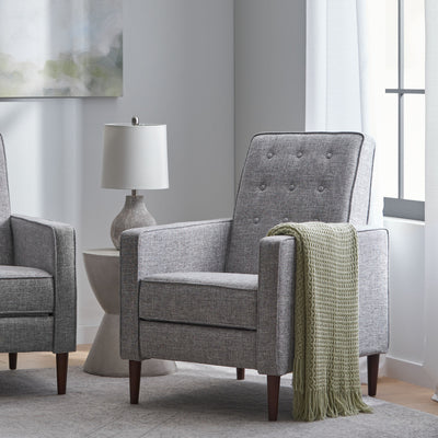 Reclining Accent Chair - Light Grey