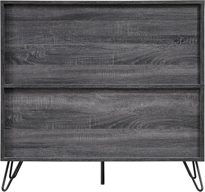 Grey Oak Effect Wine Cabinet