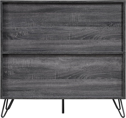 Grey Oak Effect Wine Cabinet