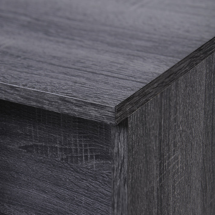 Grey Oak Effect Wine Cabinet