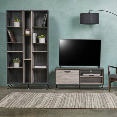 Grey Oak Effect TV Unit - Small