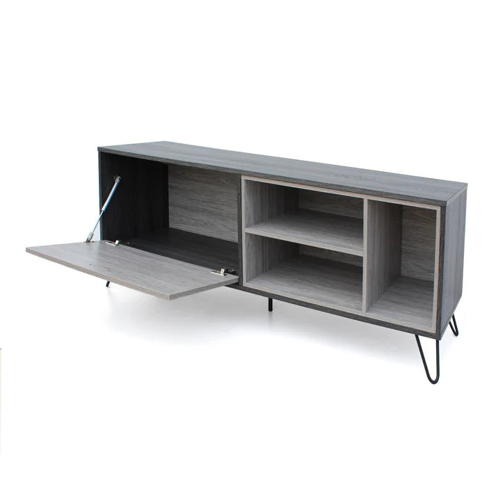 Grey Oak Effect TV Unit - Standard
