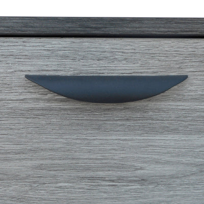 Grey Oak Effect TV Unit - Large