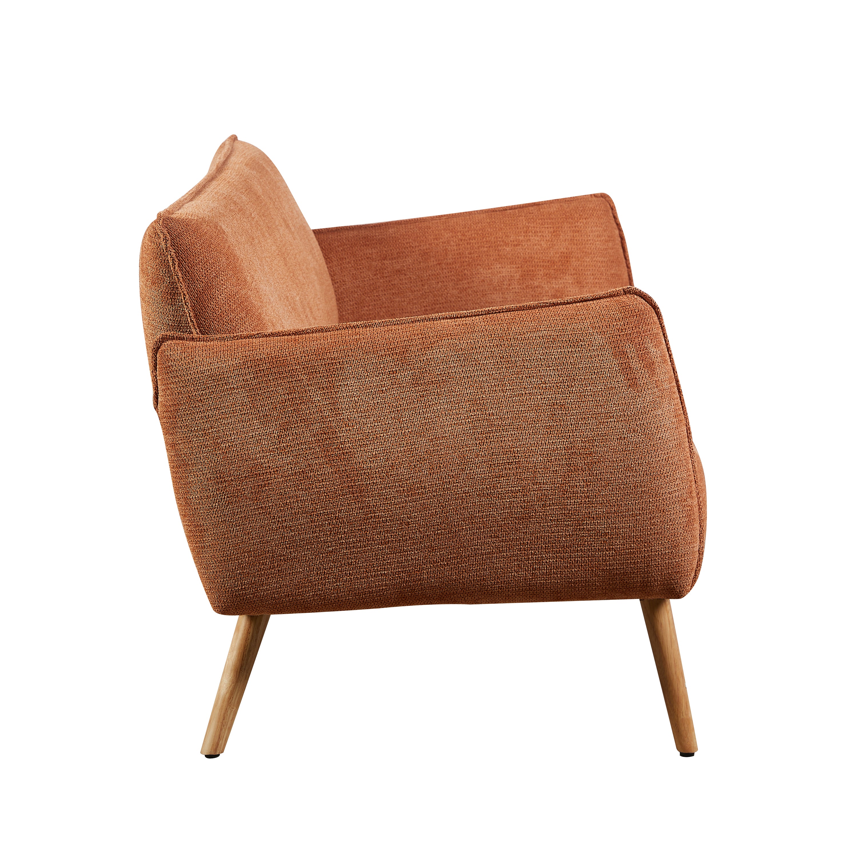 Piper Small Sofa - Rust