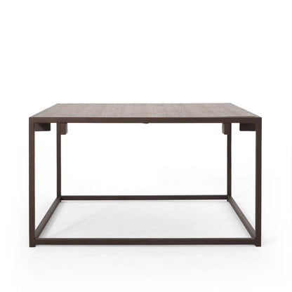 Grey Oak Effect Square Coffee Table