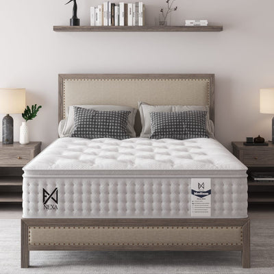 Nexa Hybrid Deluxe Roll Up Mattress - Medium