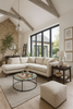Ren Sofa - 1 Corner 2 With Stool - Lassie Linen (Showroom Clearance)