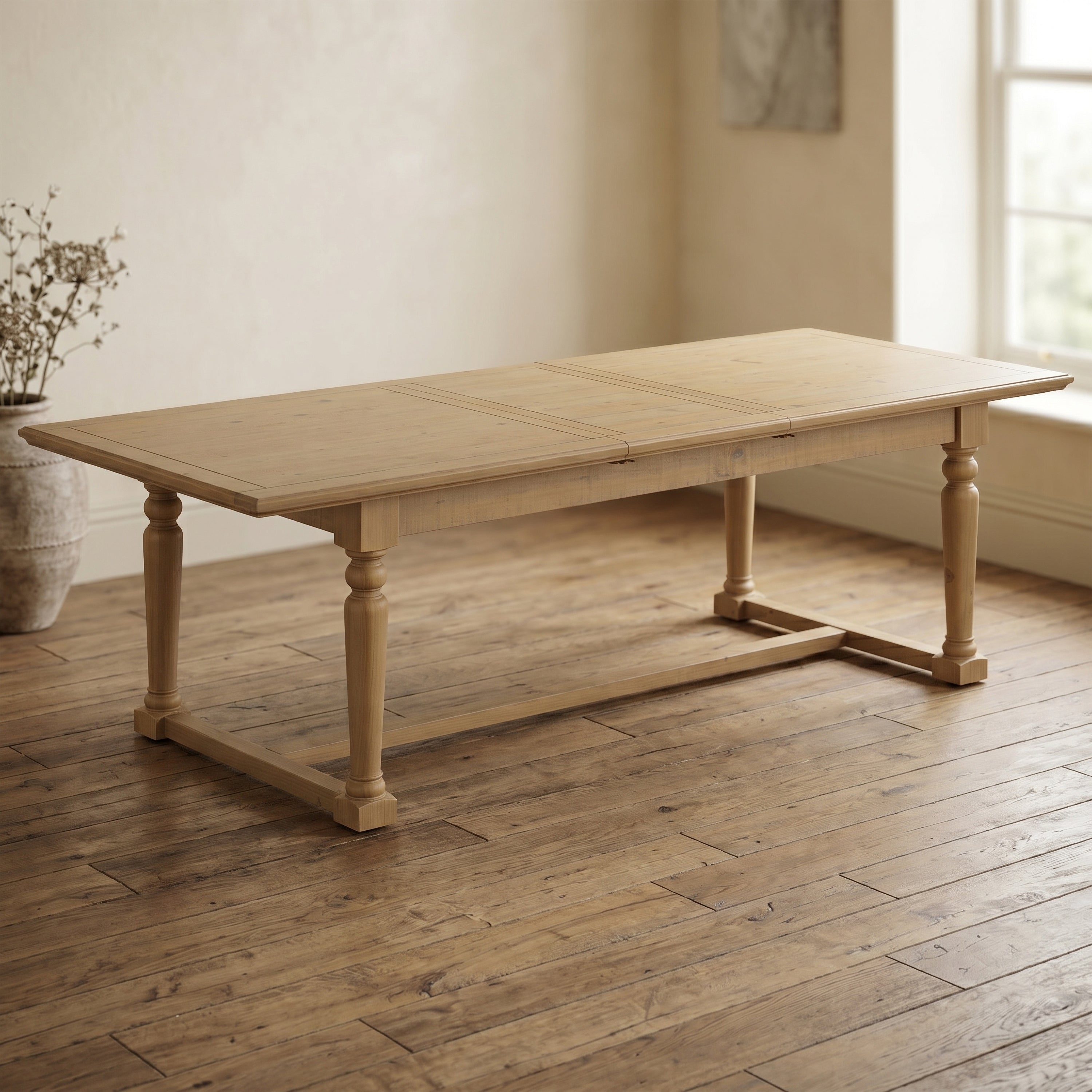 Chateau Rustic 200-250cm Extension Dining Table