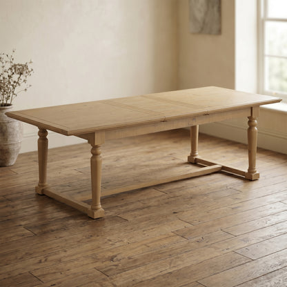 Chateau Rustic 200-250cm Extension Dining Table
