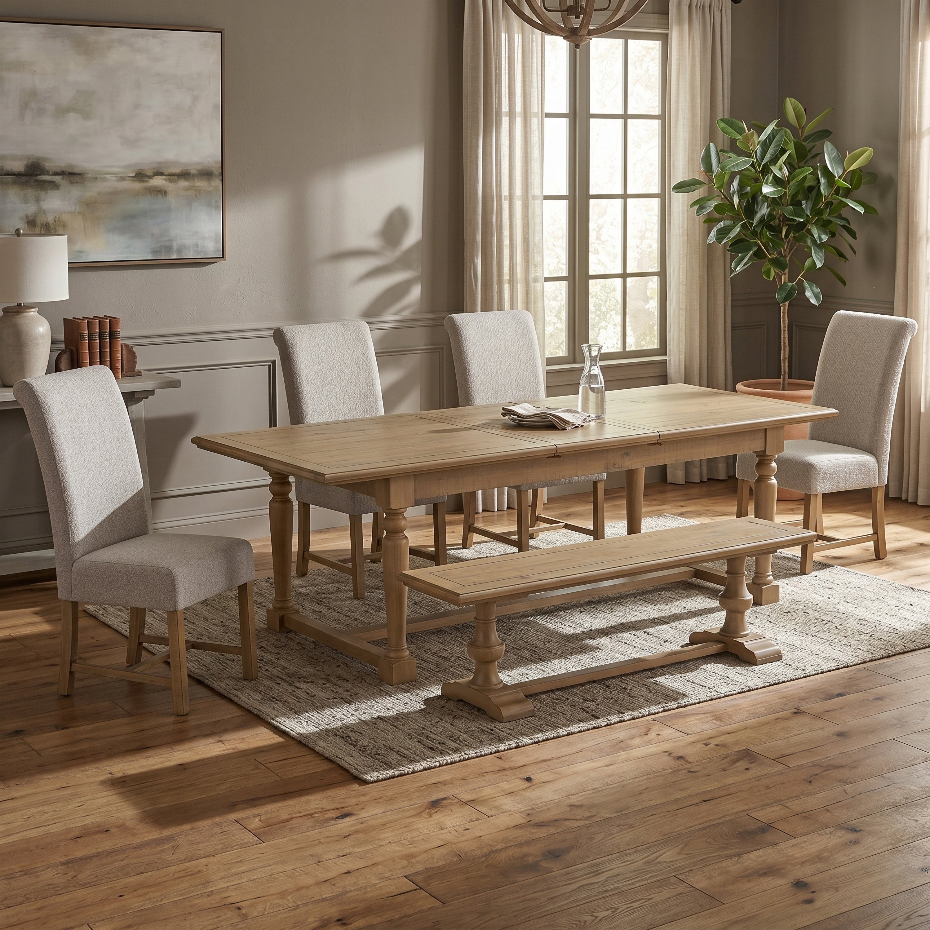 Chateau Rustic Dining Bench
