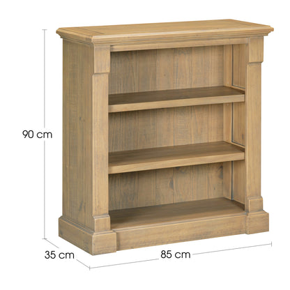 Chateau Rustic Low bookcase
