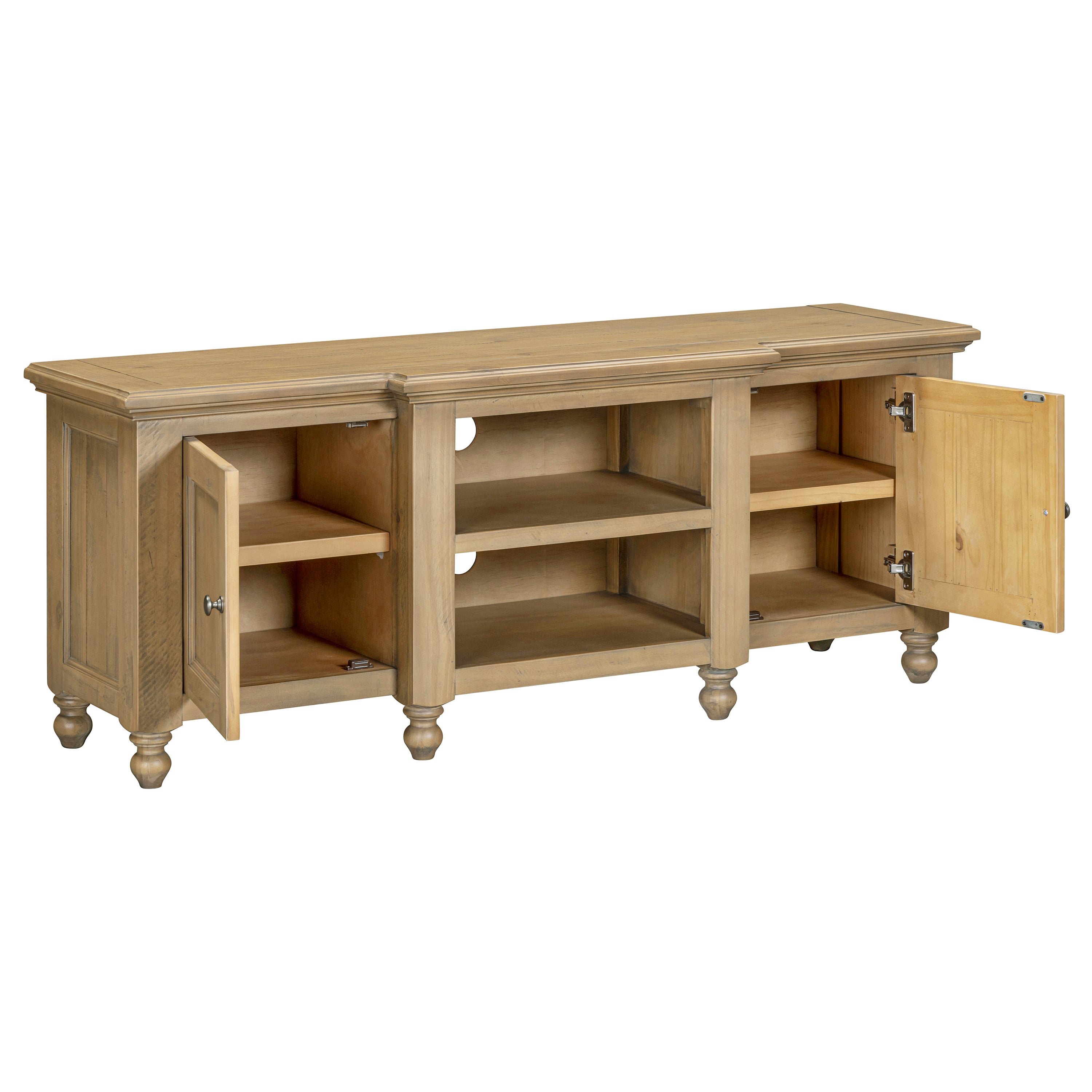 Chateau Rustic Large TV Unit - 2 Door