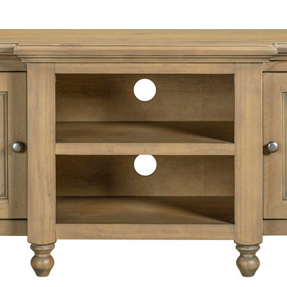 Chateau Rustic Large TV Unit - 2 Door
