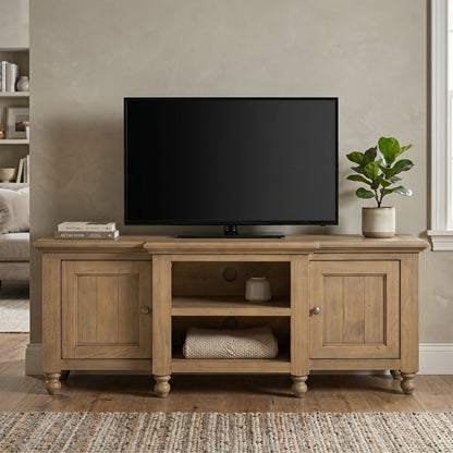 Chateau Rustic Large TV Unit - 2 Door