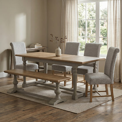 Chateau Painted 200-250cm Extension Dining Table