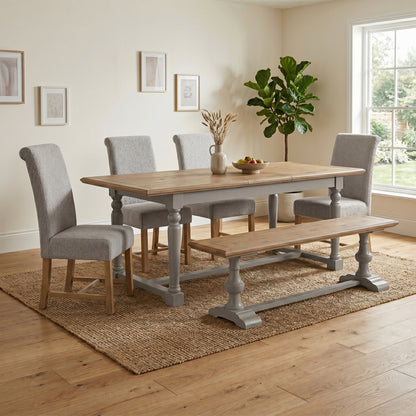 Chateau Painted 200-250cm Extension Dining Table