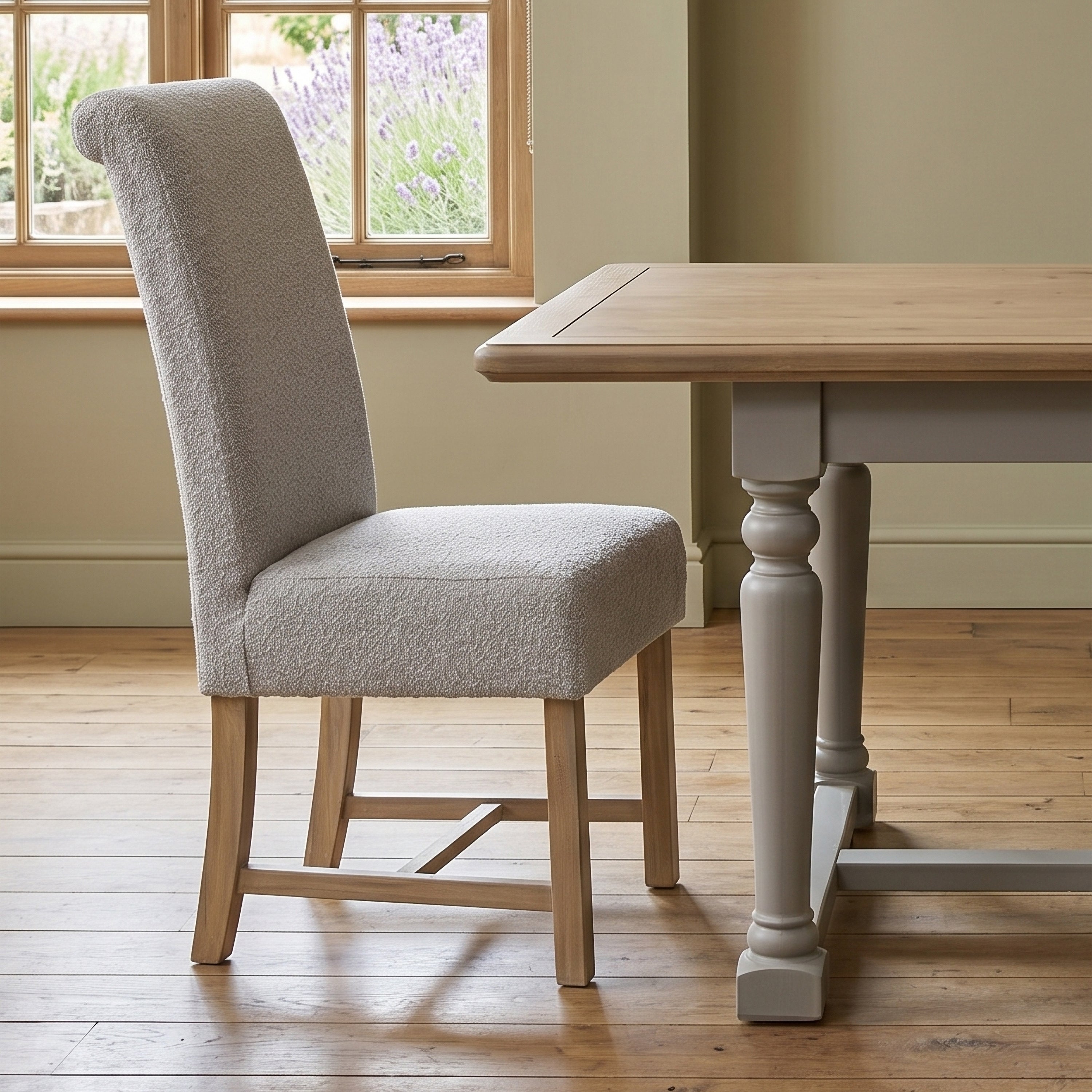 Chateau Rustic Dining Chair - Grey