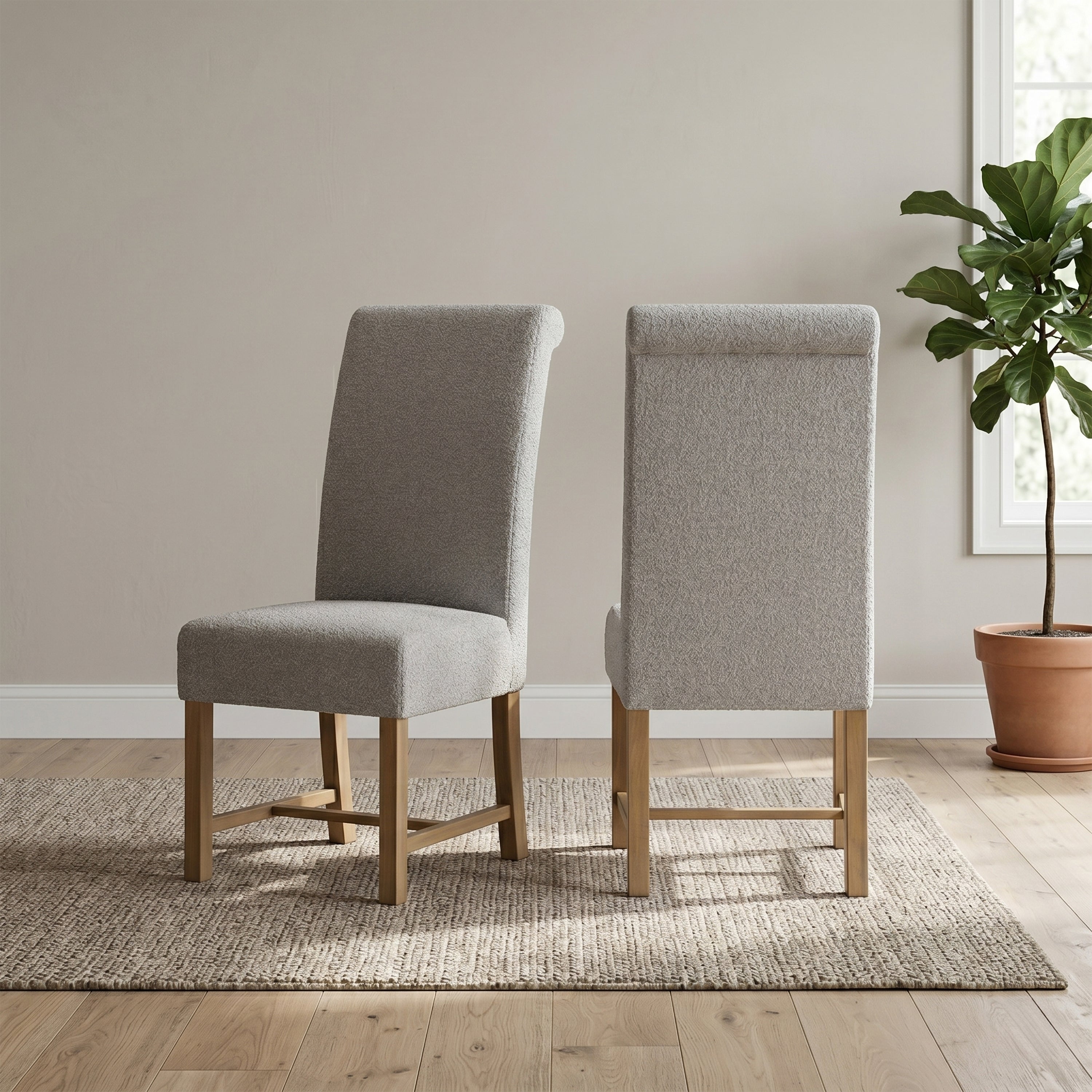 Chateau Rustic Dining Chair - Grey