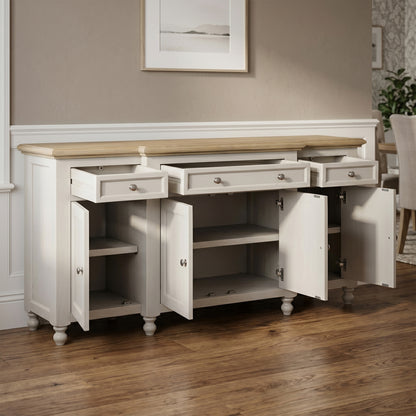 Chateau Painted Sideboard - 4 Door 3 Drawer