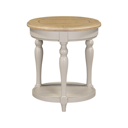 Chateau Painted Side Table - Round