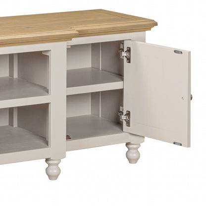 Chateau Painted Large TV Unit - 2 Door