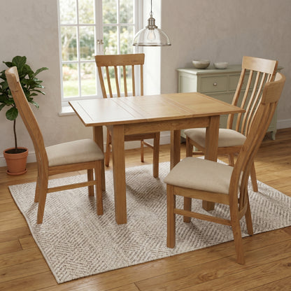 Kilmore Oak Dining Table - 80cm Extending