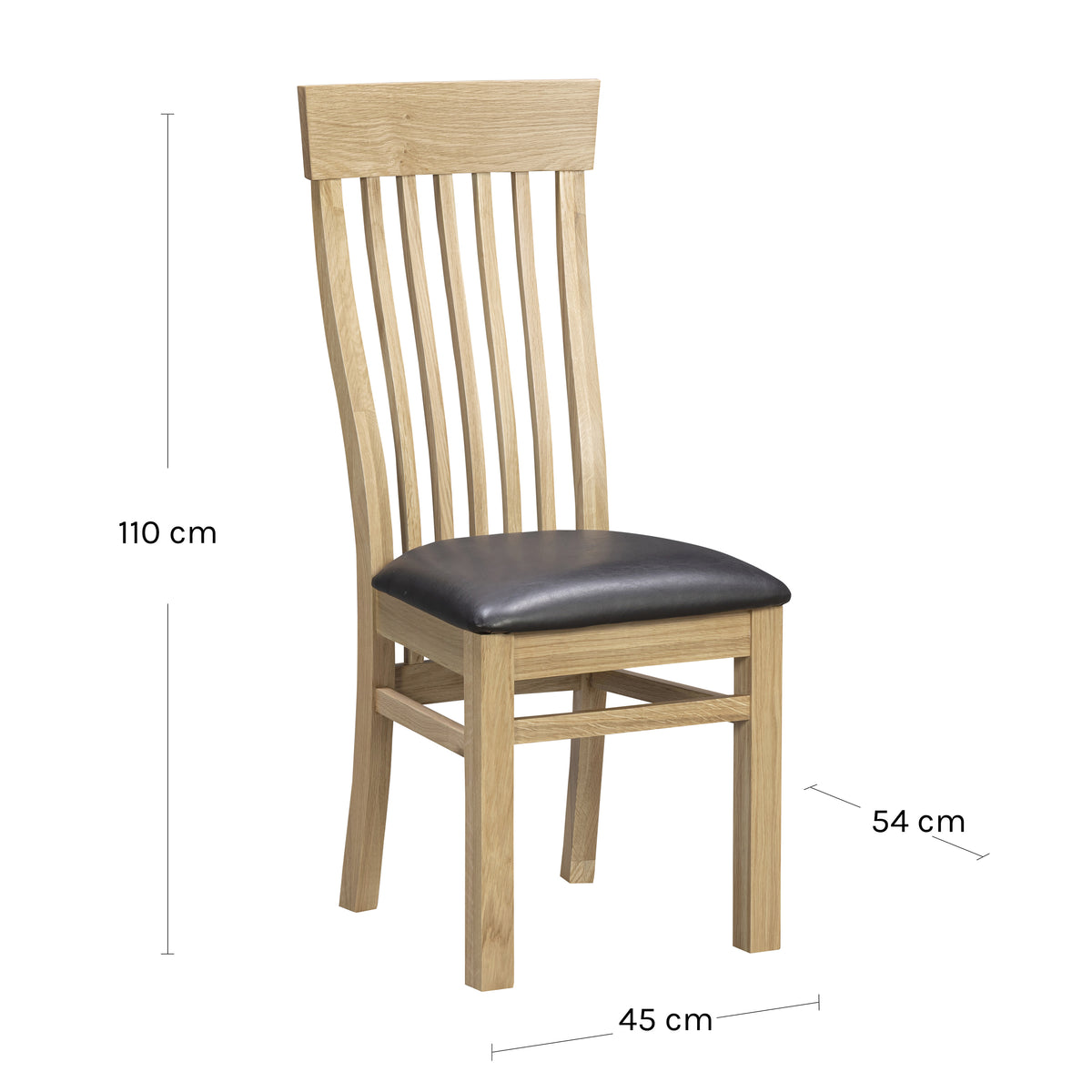 Treviso Oak Dining Chair