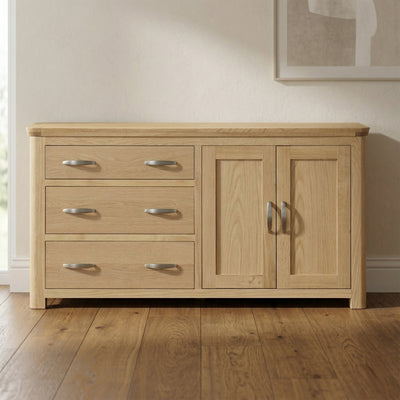 Treviso Oak Large Sideboard