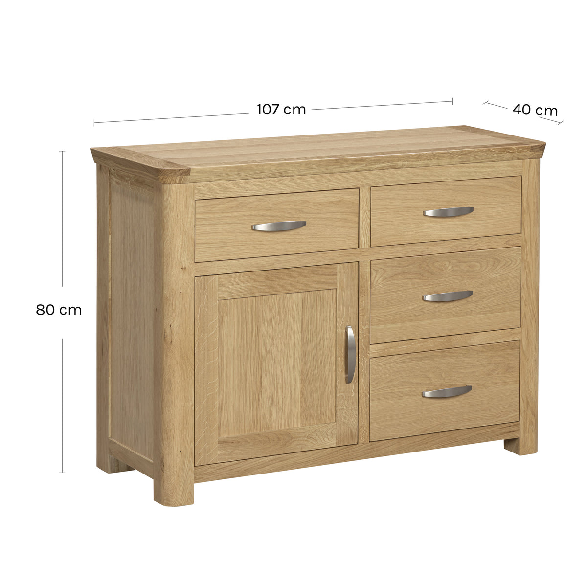 Treviso Oak Small Sideboard