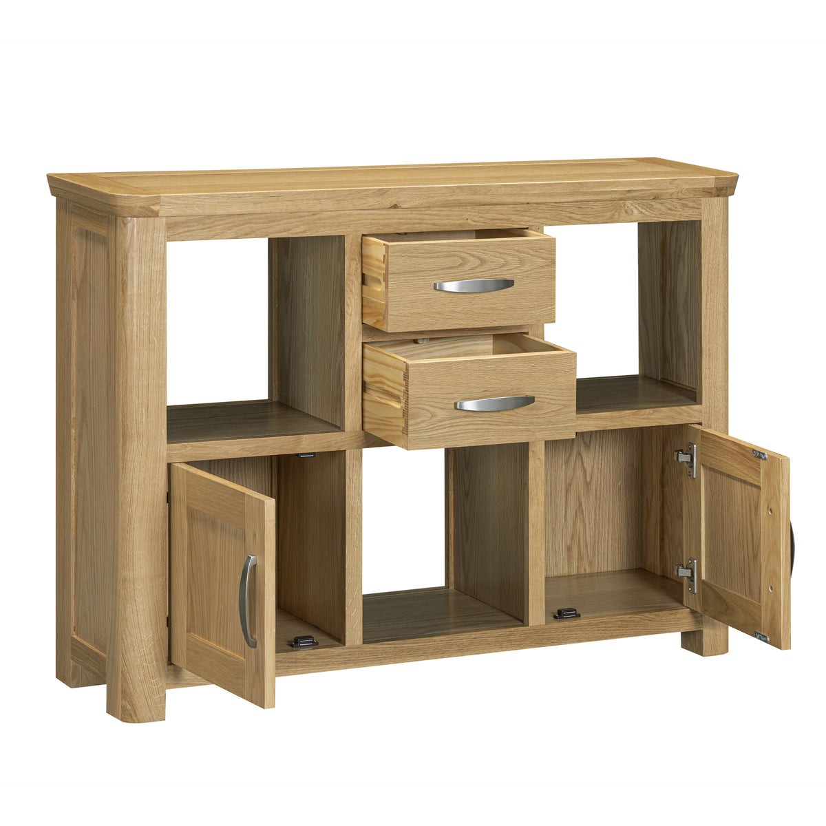 Treviso Oak Low Display Unit